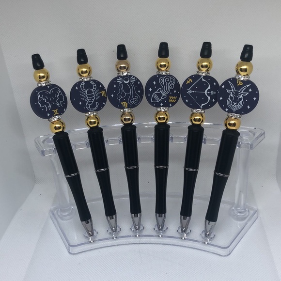 What Is Your Zodiac Castellation Star Focal Charm Pens? ($10 each) - Picture 4 of 14